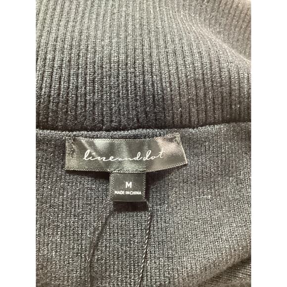 Line & Black Dot 'Heart Struck' Off Shoulder Cotton Sweater Size M - Picture 4 of 4